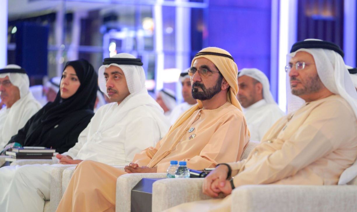 Mohammed bin Rashid attends part of MoFAIC Forum in Abu Dhabi