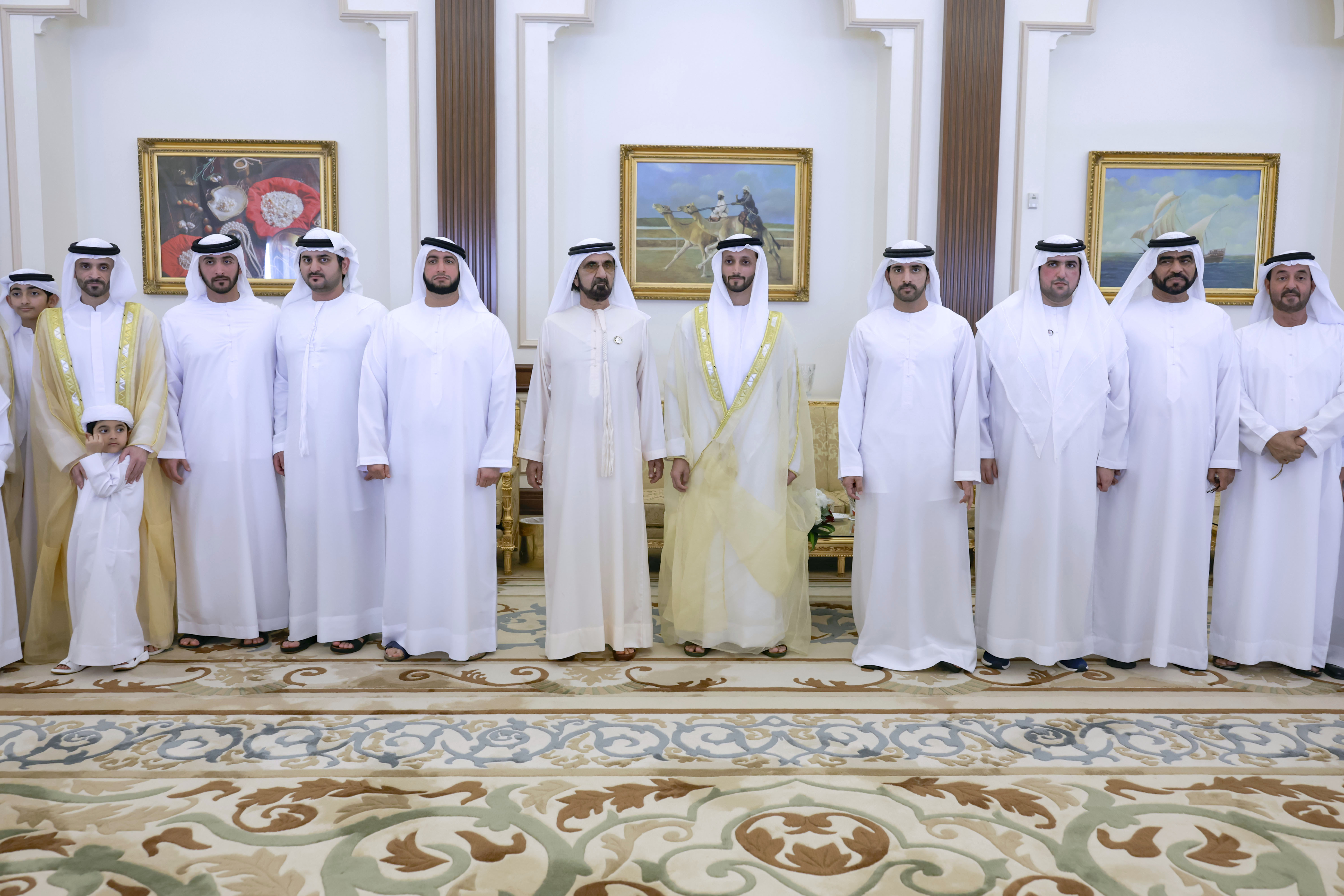Mohammed bin Rashid attends Al Maktoum wedding