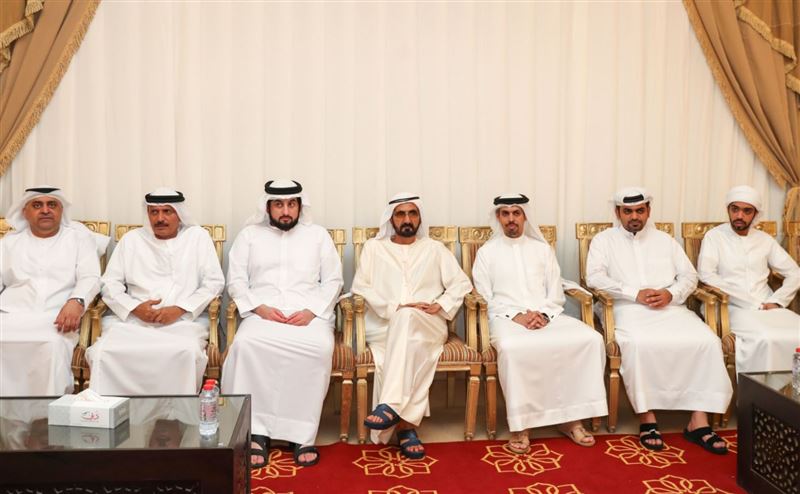 Mohammed bin Rashid offers condolences on the death of Mubarak Mohamed Khamis Buamim