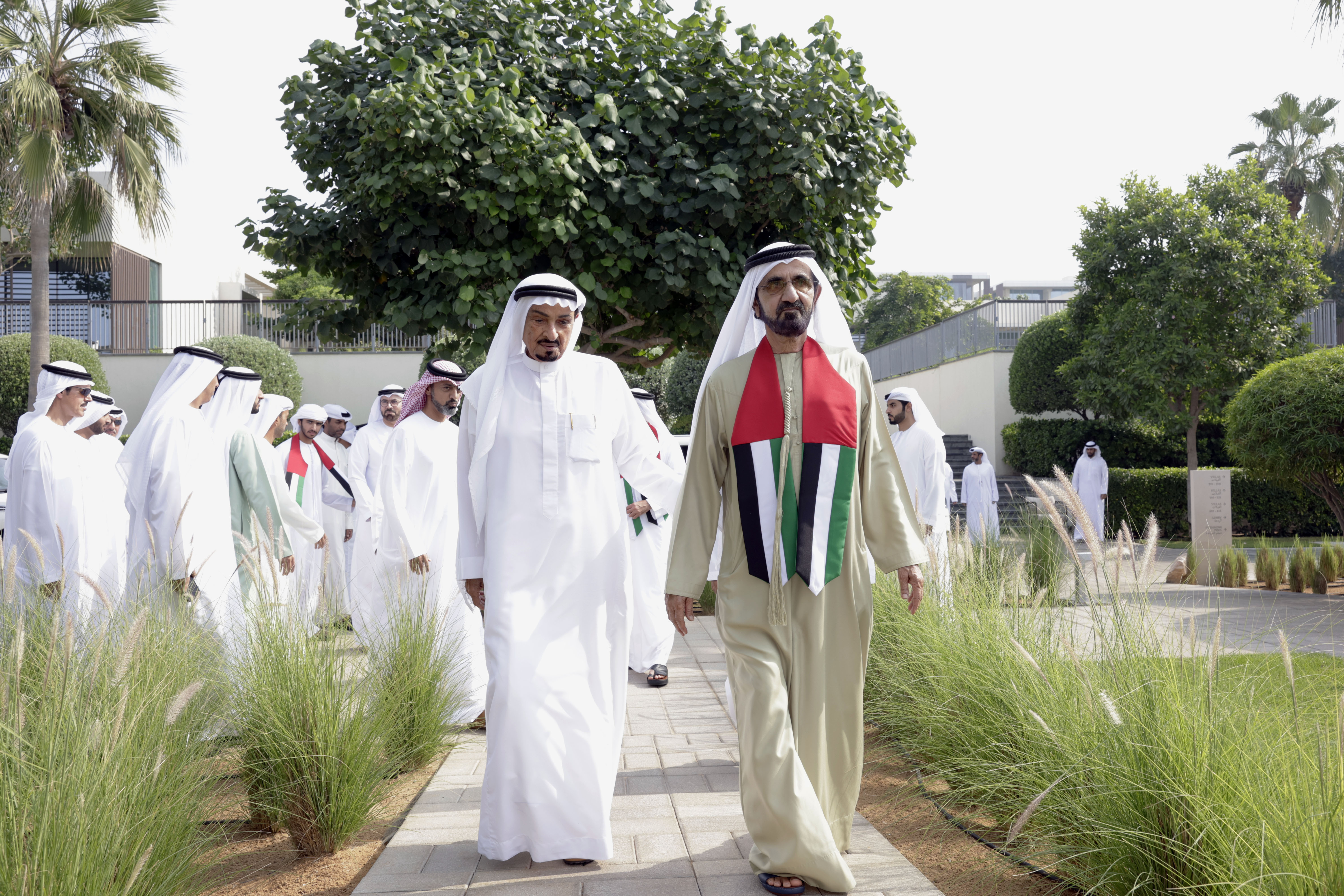 MOHAMMED BIN RASHID MEETS WITH RULER OF AJMAN