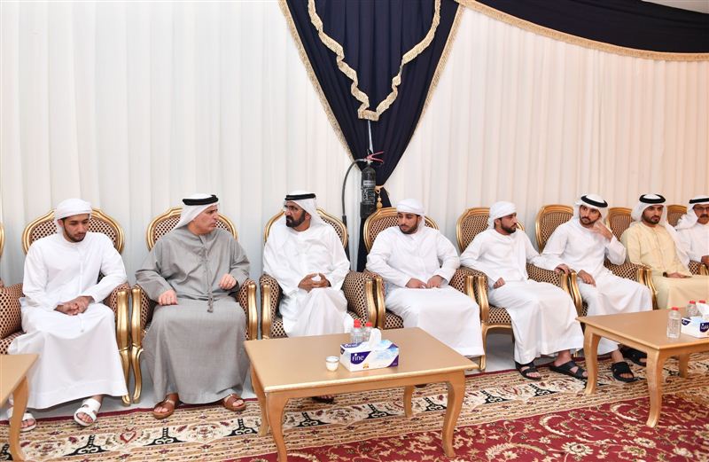 Mohammed bin Rashid extends condolences to Al-Tayer family