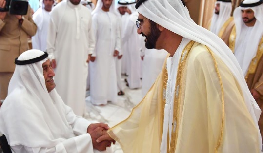 Mohammed bin Rashid receives congratulators for Eid Al-Adha at Zabeel Palace in Dubai