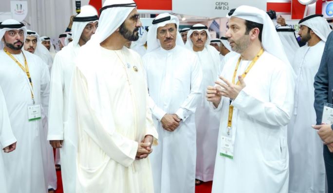Mohammed Bin Rashid Visits Dubai International Property Show