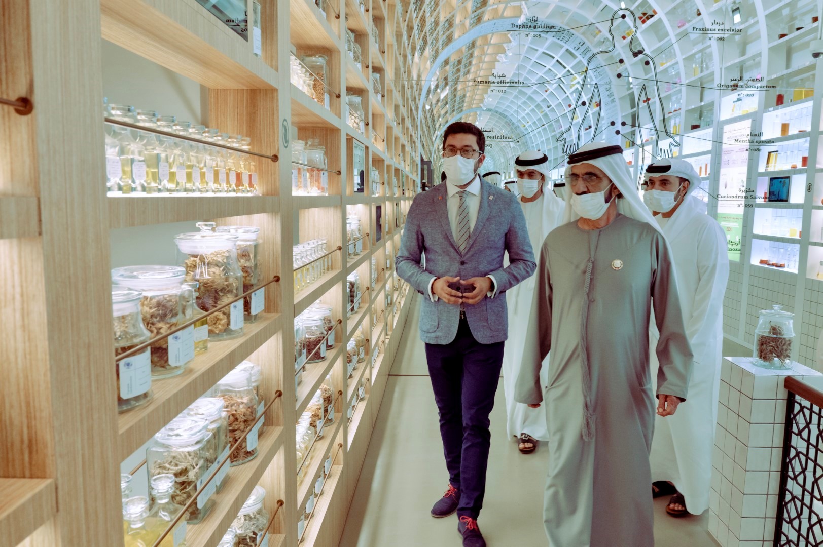 Mohammed bin Rashid visits Moroccan, UK pavilions at Expo 2020