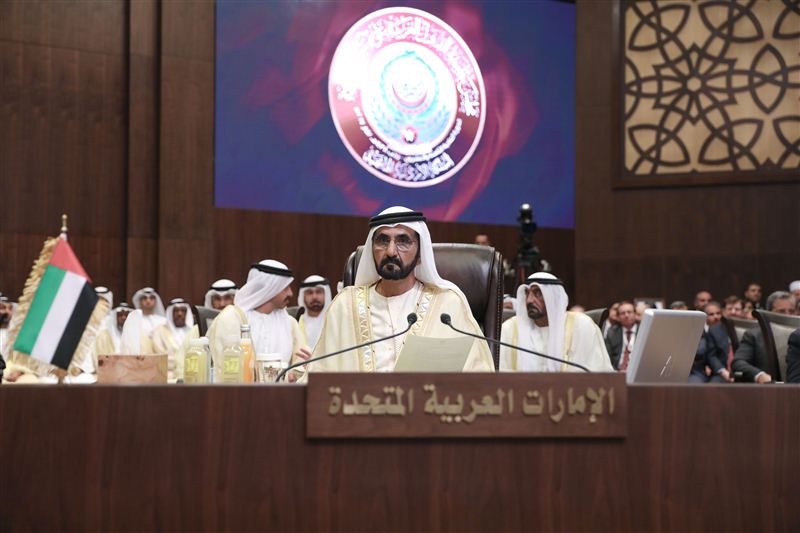 Mohammed bin Rashid attends opening session of 28th Arab Summit in Jordan