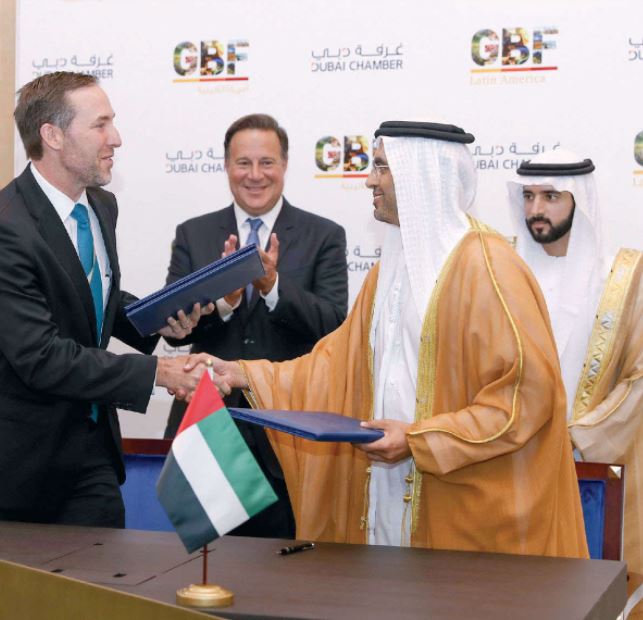 Hamdan bin Mohammed witnesses opening of Global Business Forum Latin America 