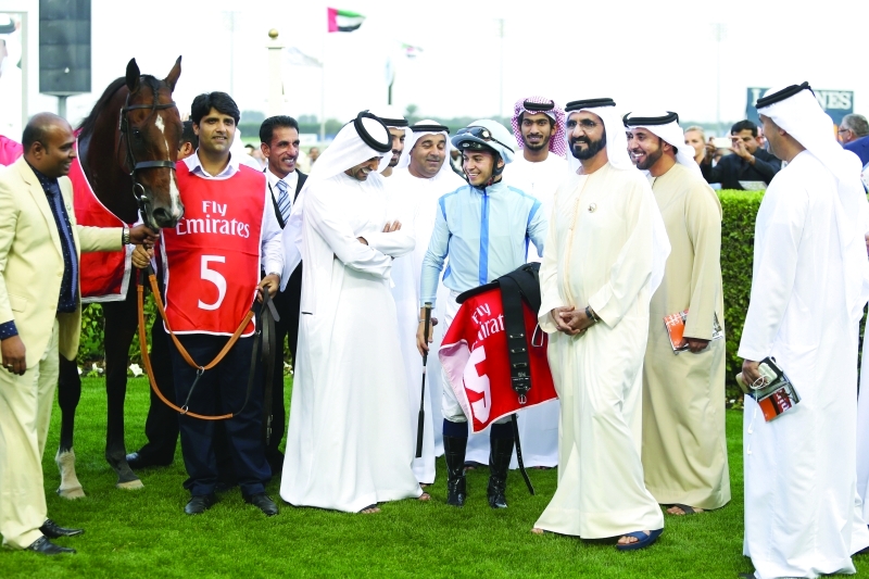 Mohammed bin Rashid attends Super Saturday at Meydan 