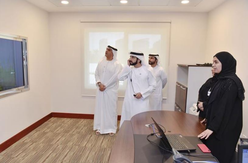 Hamdan bin Mohammed visits Public Prosecution 