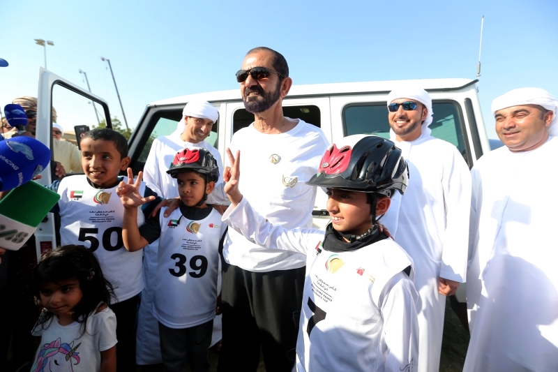 Mohammed bin Rashid reviews final preparations for Dubai Crown Prince Endurance Cup