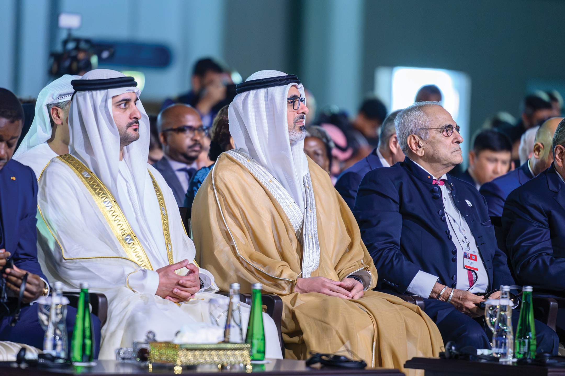 Khaled bin Mohamed bin Zayed witnesses opening of World Investment Forum in Abu Dhabi