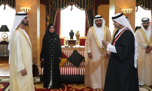Judges in "Dubai courts" and "Rental Dispute Settlement Center" sworn in before Mohammed Bin Rashid 