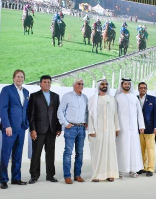 Mohammed bin Rashid attends Post Position Draw of e Dubai World Cup 2018