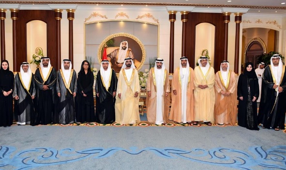 Eight new ambassadors swear in before Mohammed bin Rashid 