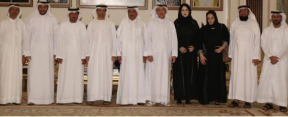 Hamdan bin Rashid receives Society of Engineers board