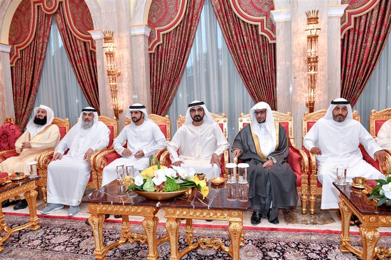 Mohammed bin Rashid receives Religious Scholars, Preachers and Judging Panel of Dubai International Holy Quran Award