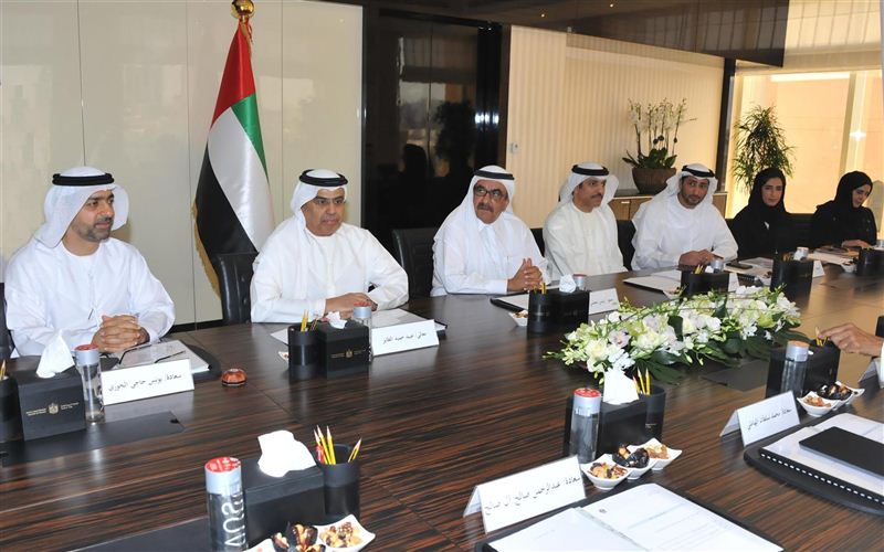 Hamdan bin Rashid chairs the first meeting of the Board of Directors of Federal Tax Authority 