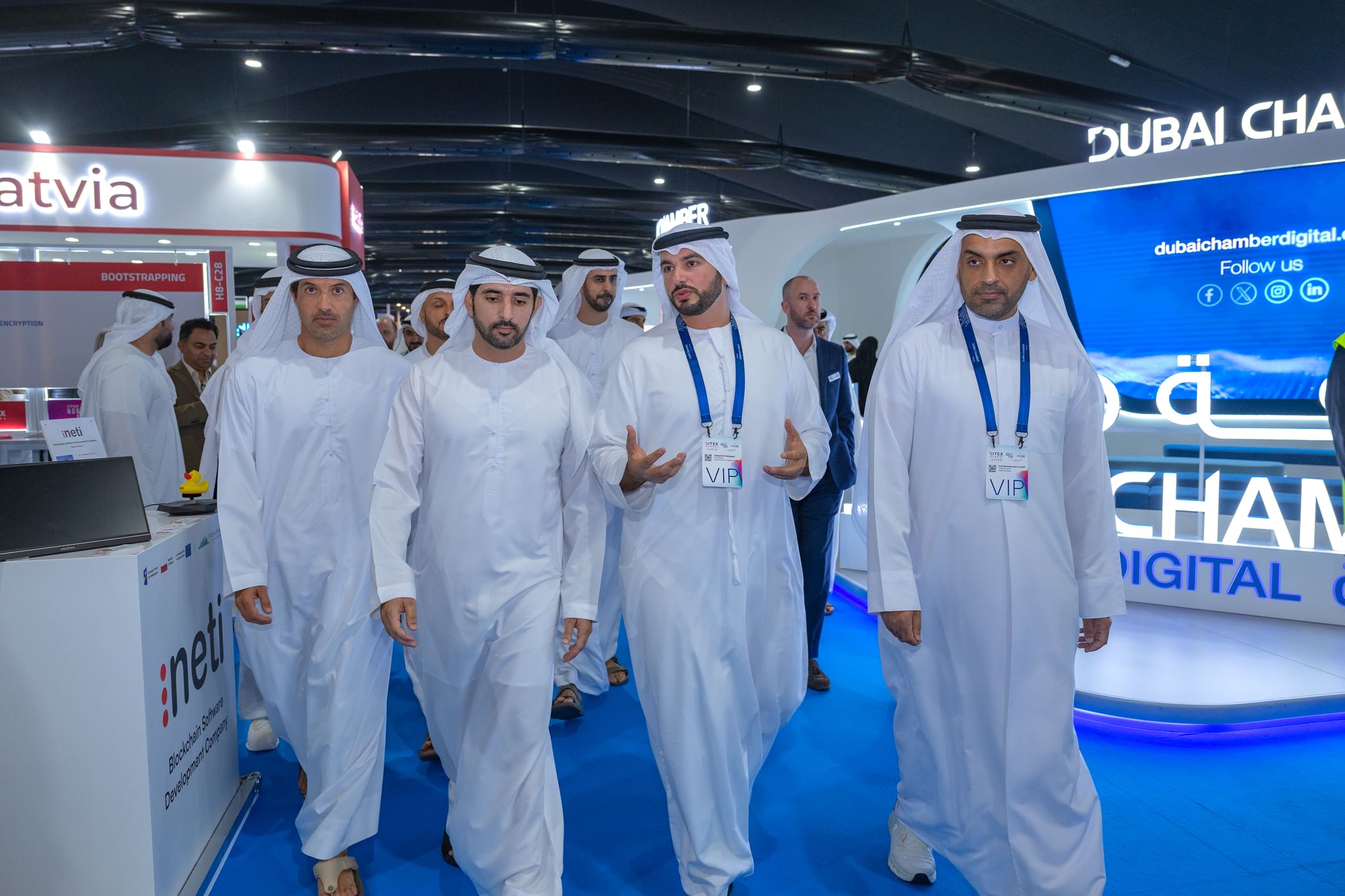 Hamdan bin Mohammed tours Expand North Star 2025