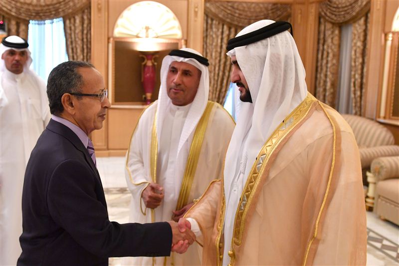 Maktoum bin Mohammed receives heads and members of consular missions on Eid Al-Adha occasion