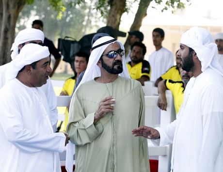 Mohammed bin Rashid attends Endurance Race Cup at Al Wathba