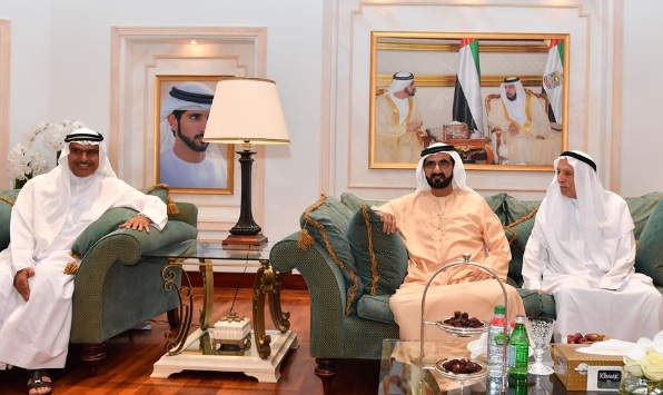 Mohammed bin Rashid accepts Invitation for Iftar from Sons of Late Humaid Al Tayer