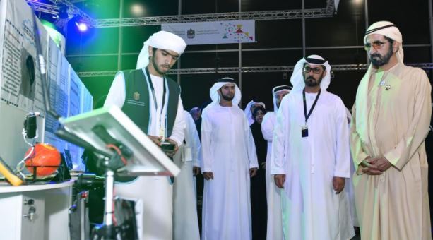 Mohammed bin Rashid visits National Festival of Science, Technology, and Innovation (NSTI) in the Dubai Festival Arena 