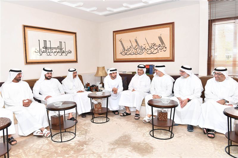Hamdan & Maktoum Offer Condolences on the Death of Mohammed Abdul Khaliq Gargash