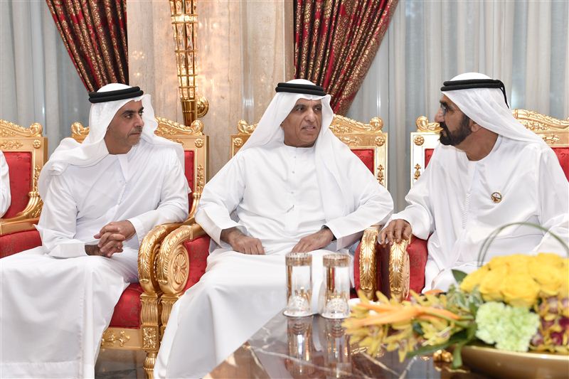Mohammed bin Rashid exchanges Ramadan greetings with RAK ruler, Ammar Al Nuaimi and Mohammed bin Saud