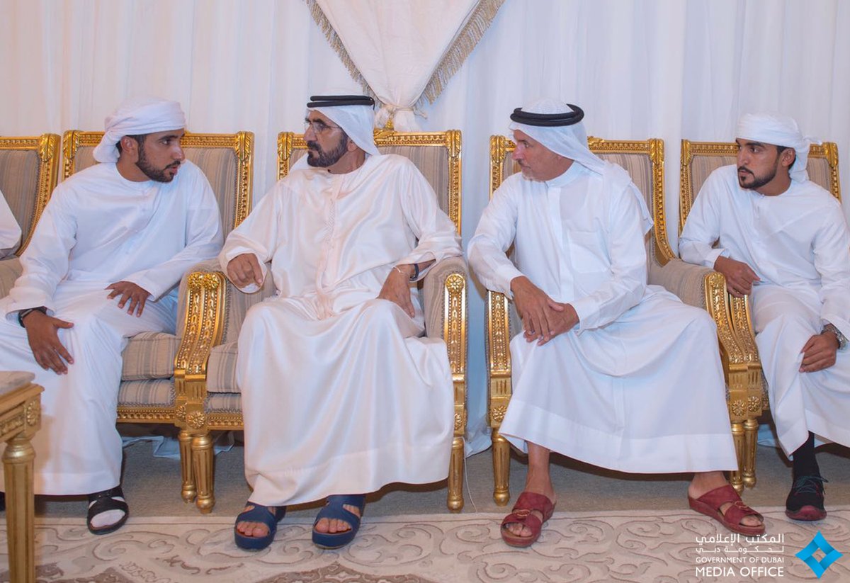 Mohammed bin Rashid offers condolences on death of of Khalifa Mohammed Hareb Al Falahy 