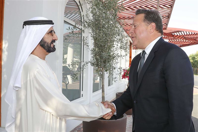 Mohammed bin Rashid receives President of Panama