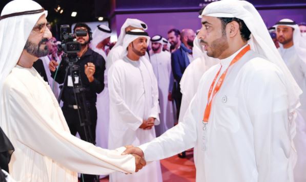 Mohammed bin Rashid tours Media Walk and meets a host of Arab media figures