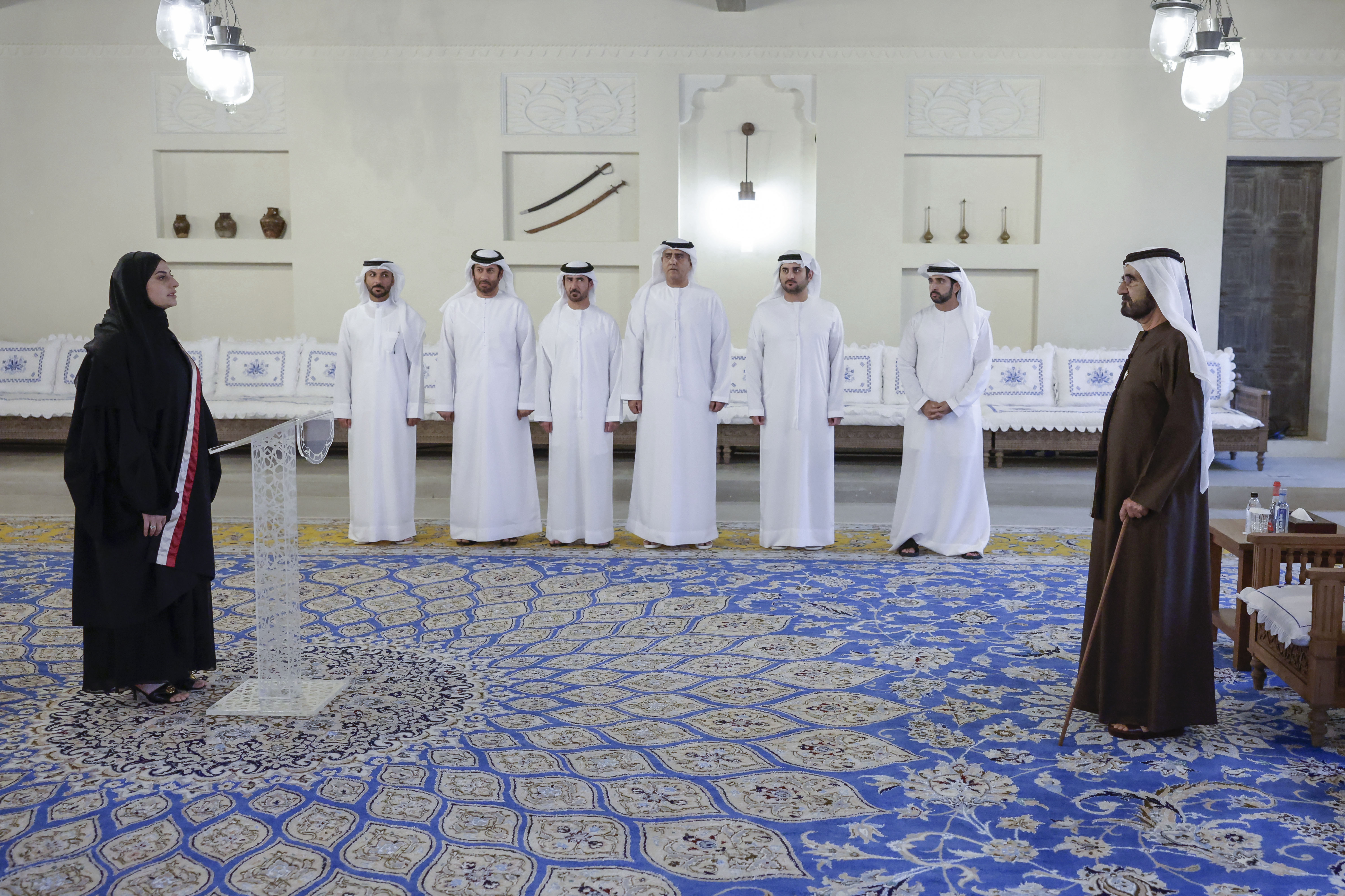 Mohammed bin Rashid presides over swearing-in ceremony of new judges in Dubai Courts