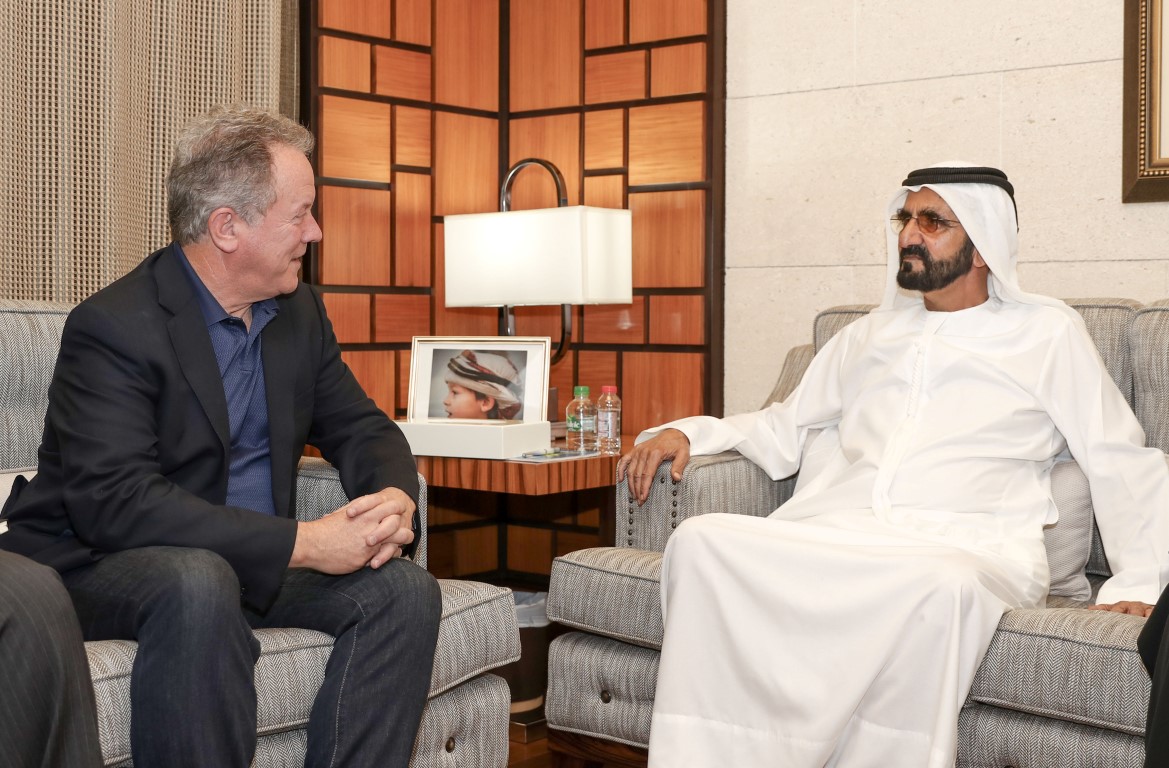 Mohammed bin Rashid receives Executive Director of World Food Programme