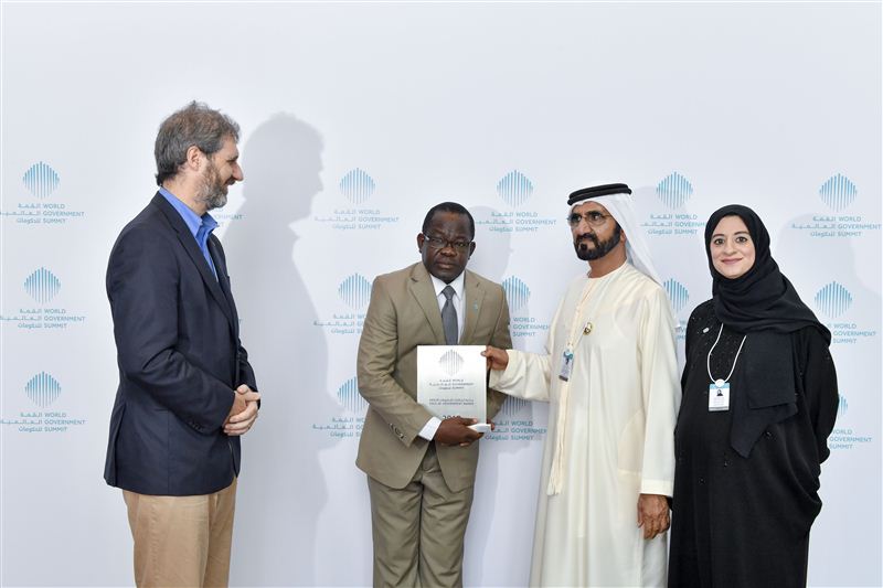 Mohammed bin Rashid honors Togo with Edge of Government Innovation Award