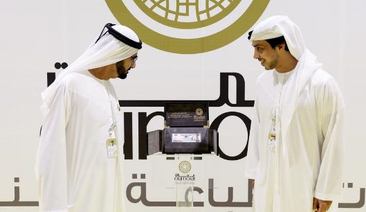 Mohammed bin Rashid opens Oumolat Security Printing in Abu Dhabi
