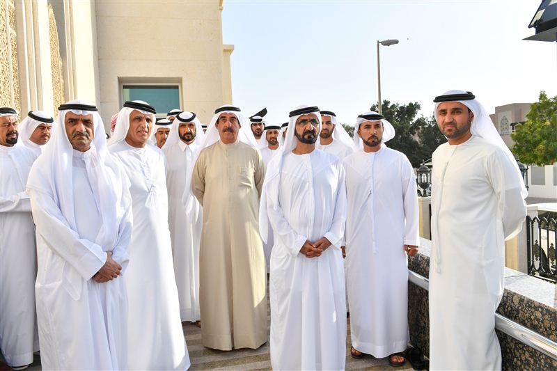 Mohammed bin Rashid performs funeral prayer for Sheikha bint Saeed Al Maktoum