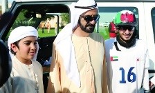 Mohammed bin Rashid attends Al Sufouh Endurance Cup at Seih Al Salam