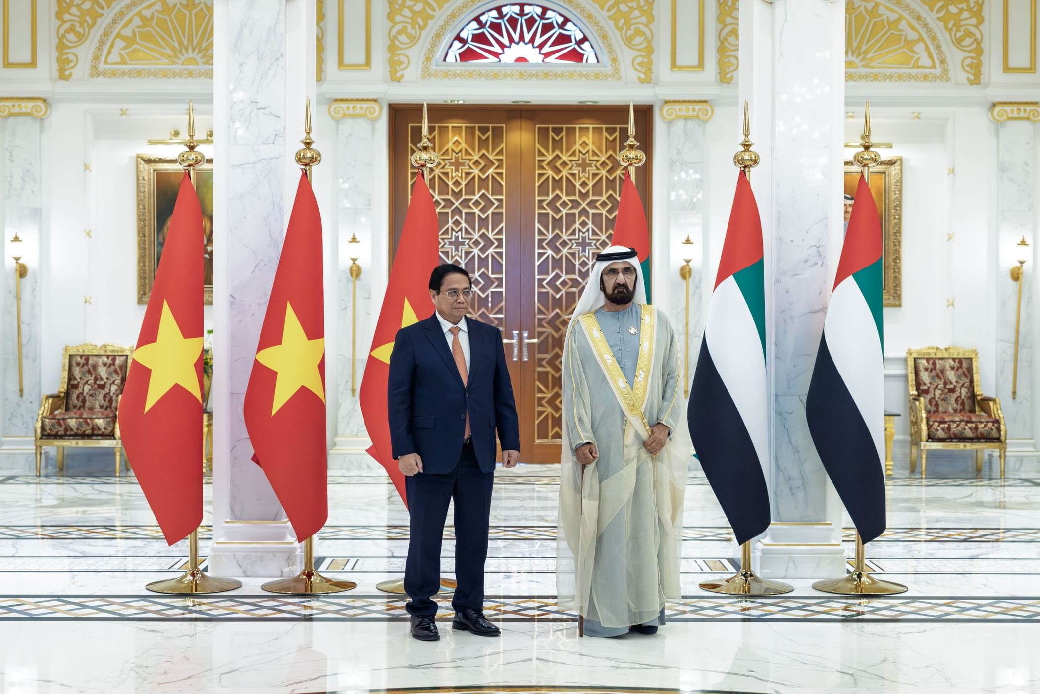 Mohammed bin Rashid, Prime Minister of Vietnam discuss new avenues to enhance strategic bilateral cooperation