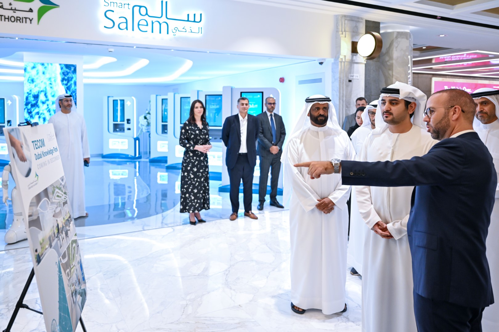 Maktoum bin Mohammed inaugurates Smart Salem centre for medical fitness and residence visa processing in DIFC