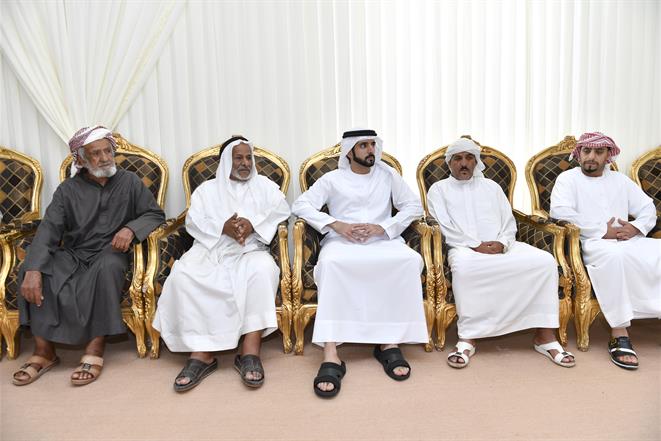 Hamdan bin Mohammed offers Condolences on the Death of Seven Siblings in Fujairah 