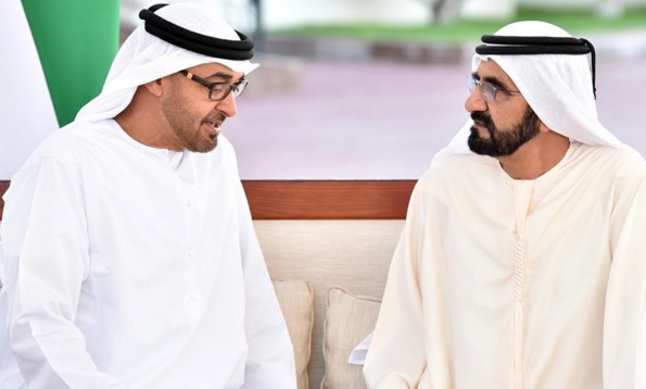 Mohammed bin Rashid and Mohammed bin Zayed discuss country's developmental issues