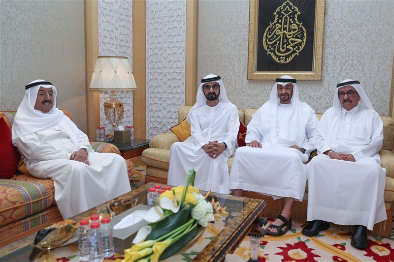 Mohammed bin Rashid and Mohammed bin Zayed hold meeting with Prince of Kuwait