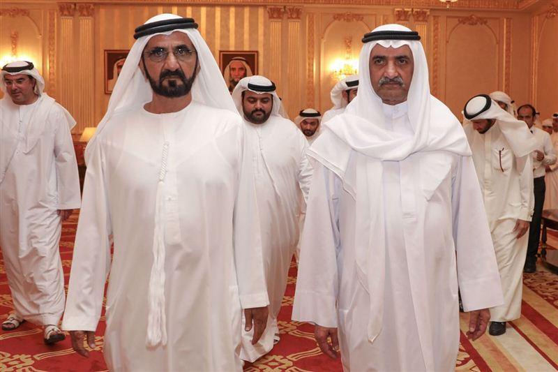 Mohammed bin Rashid offers condolences to Fujairah Ruler on death of Hamad bin Saif Al Sharqi