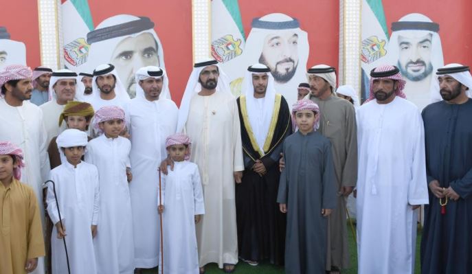 Mohammed bin Rashid attends Al Ameri and Al Falasi weddings