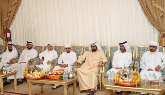 Mohammed bin Rashid condoles the death of Ahmed Obaid Balkadida Al Fallasi