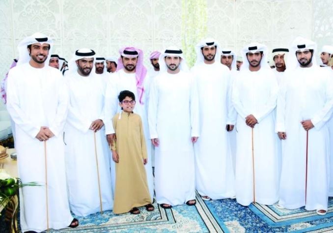 Hamdan bin Mohammed attends bin Maatouq Al Ameri weddings