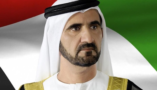 Mohammed bin Rashid visits "IDEX 2017" media center