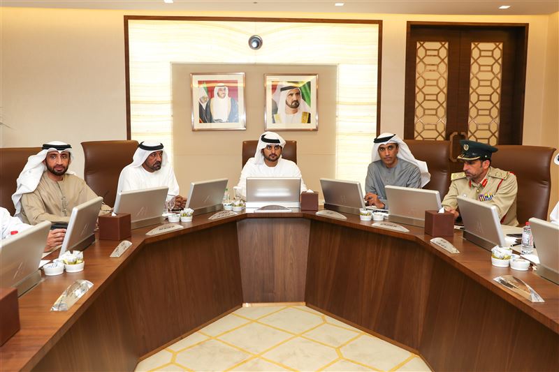 Maktoum bin Mohammed chairs the Strategic Affairs Council meeting of the General Secretariat of the Executive Council in Dubai