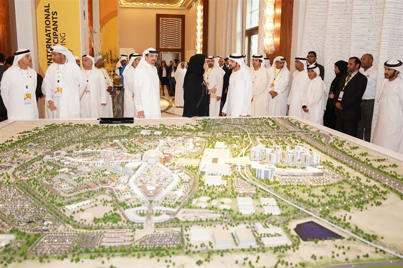 Hamdan bin Mohammed attends Expo 2020 Dubai’s annual International Participants Meeting
