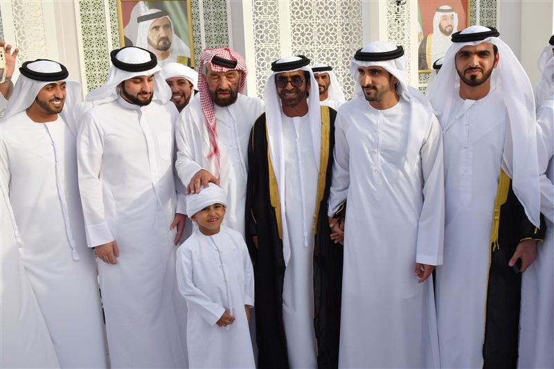 Hamdan bin Mohammed bin Rashid attends Al Ketbi and Al Falasi's weddings