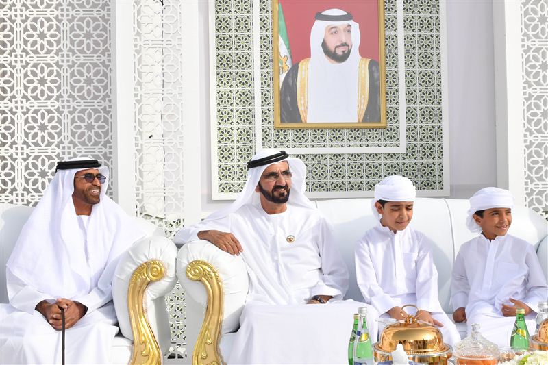 Mohammed bin Rashid attends Al Ketbi and Al Falasi's weddings   